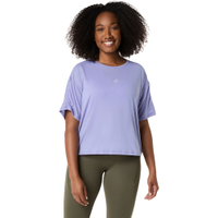 Camiseta ASICS Nagino Run Adjustable - Feminino - Roxo