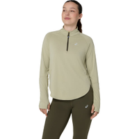 NAGINO RUN 1/4 ZIP LS TOP - Verde