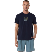 Camiseta Court Core Graphic - Azul