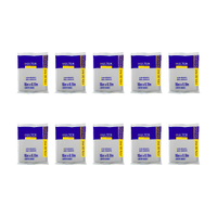 Kit 10 Unidades Fita PVC Sem Adesivo Branca Hulter 100x10m
