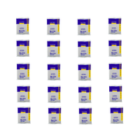 Kit 20 Unidades Fita PVC Sem Adesivo Branca Hulter 100x10m