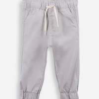 Calça sarja jogger cinza