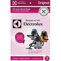 Saco para Aspirador de Pó Electrolux CleanCar Kit com 3 Unidades A10S A10T A10 A13E GT2000