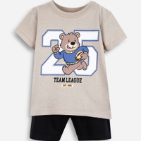 Conjunto infantil curto tigre