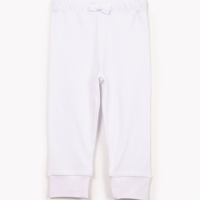 Calça legging infantil básica off white
