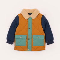 Jaqueta bomber infantil com bolsos colorida