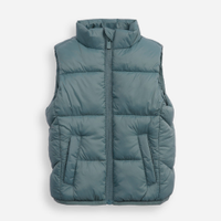 Colete puffer infantil azul