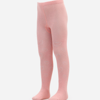 Meia calça infantil corações rosa