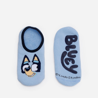 Meia sapatilha infantil bluey azul