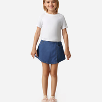 Cropped de algodão juvenil manga raglan off white