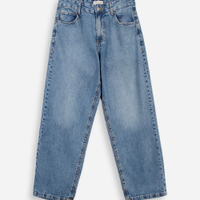 Calça juvenil jeans azul