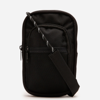Bolsa shoulder bag juvenil com bolsos preta