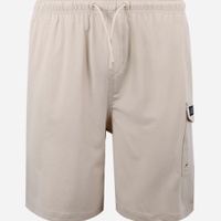 Bermuda juvenil com bolso cargo bege