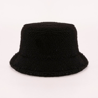 Chapéu bucket sherpa preto