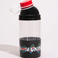 Garrafa com compartimento now united 360 ml multicor