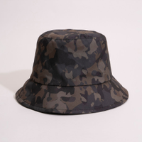 Chapéu bucket hat estampa militar verde militar
