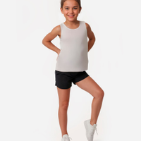 Regata infantil com glitter off white