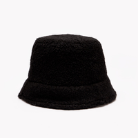 Chapéu bucket sherpa preto
