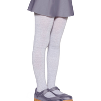 Meia calça infantil lupo off white