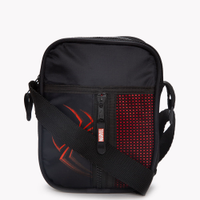 Bolsa infantil shoulder homem aranha preto
