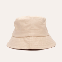 Chapéu bucket de sarja bege