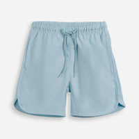 Bermuda boardshort infantil lisa azul