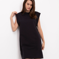 Vestido de algodão básico muscle preto