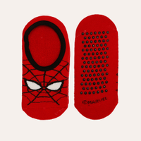 Meia sapatilha infantil homem aranha vermelho