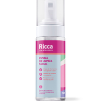 Espuma de limpeza facial ricca