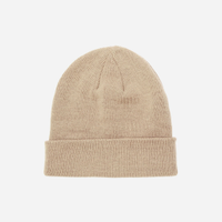 Gorro masculino básico bege
