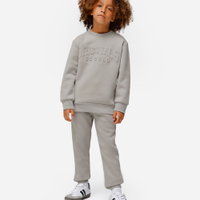 Blusão de moletom infantil originals be bold cinza
