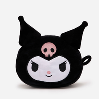 Necessaire infantil kuromi hello kitty preta