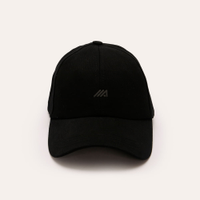Boné esportivo aba curva maleável preto