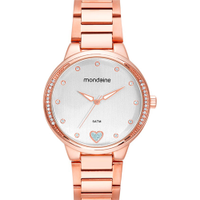 Relógio mondaine analógico 32776lpmkre3k1 rosa