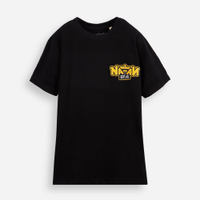 Camiseta infantil com algodão natan por aí preta