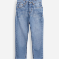 Calça skinny infantil jeans azul