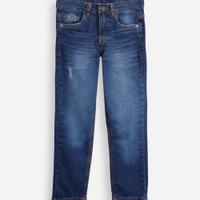 Calça skinny infantil jeans azul