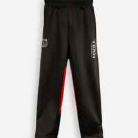 Calça esportiva infantil bicolor preta