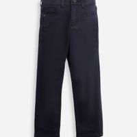 Calça skinny infantil de sarja azul