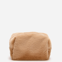 Necessaire tijolo peluciada - bege