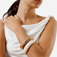Kit de 2 braceletes bangles turtle colorido