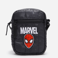 Shoulder bag infantil homem aranha preta