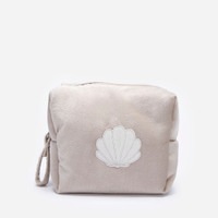 Nécessaire de plush concha off white