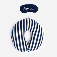 Apoio de pescoço com máscara de dormir day off colorido