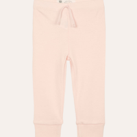 Calça Infantil Jogger Básica Rosa Claro