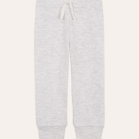 Calça infantil básica de algodão cinza