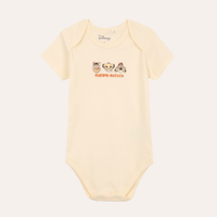 Body de algodão infantil hakuna matata amarelo