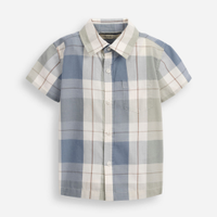 Camisa infantil xadrez colorido