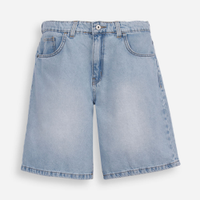 Bermuda baggy juvenil jeans azul