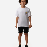 Camiseta de algodão juvenil one piece off white